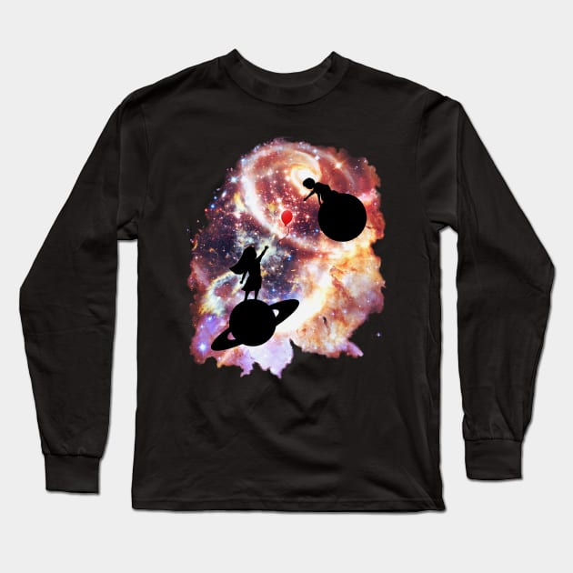 A Gift Across Space & Time Long Sleeve T-Shirt by thedarkcloak